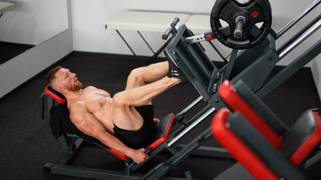 Leg Press - Wypychanie nóg na suwnicy